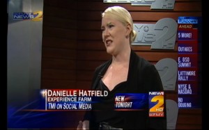 Danielle Hatield's interview with Lauren Melvin of WFMY News 2