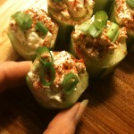 Taste Testing Spicy Crab Cucumber Cups